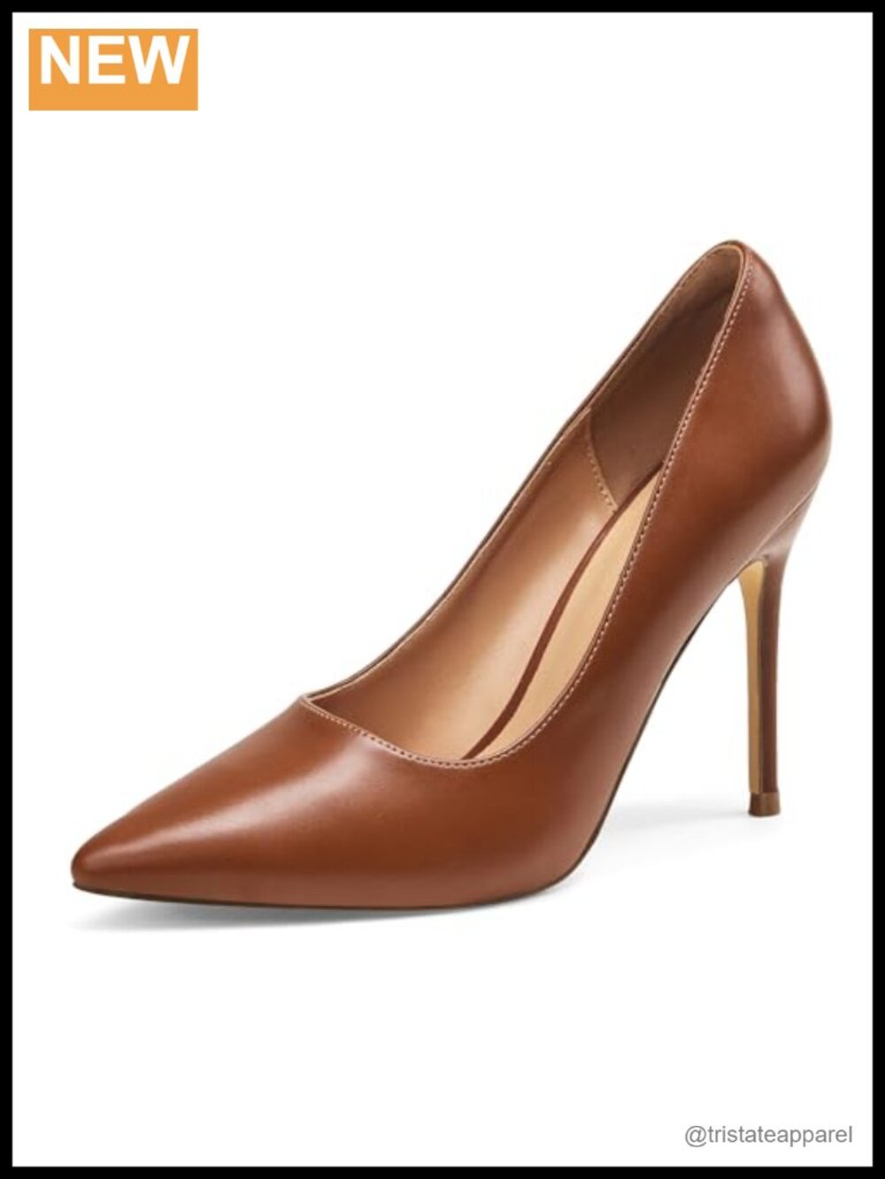 Women's Stiletto High Heels Pointed Toe Pump Dress Shoes 4 Inch Heeled Formal